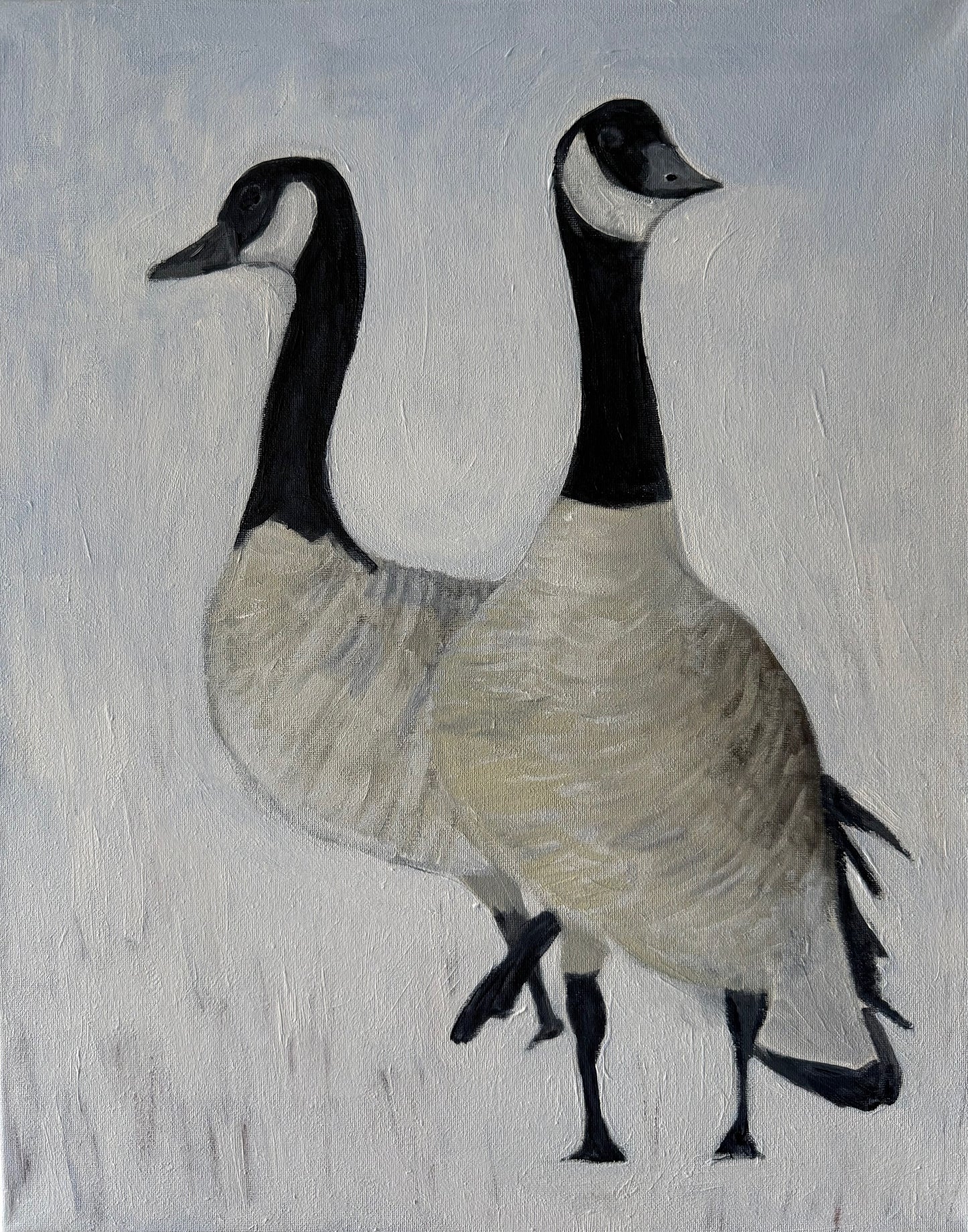 Canada Geese- Hand-painted Original on Canvas