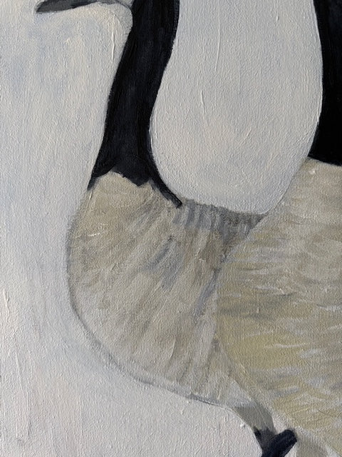 Canada Geese- Hand-painted Original on Canvas