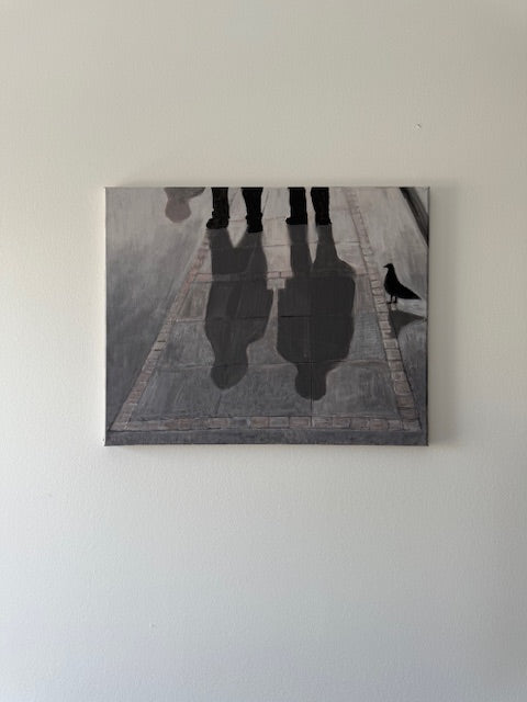Shadows- Hand-painted Original Canvas