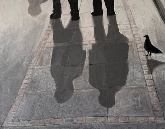 Shadows- Hand-painted Original Canvas