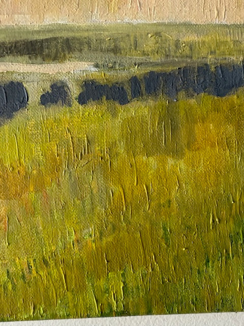 Prairie Landscape- Hand-painted Oil on Canvas